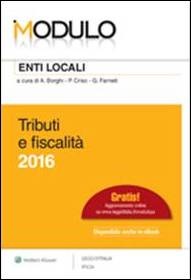 Libreria Il Flaminio Rimini Modulo Enti Locali 2016 - Tributi e Fiscalità - SCONTO 5% -
